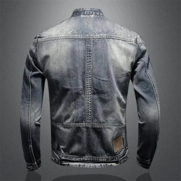 Greg | Biker Jean Jacket - Image 2