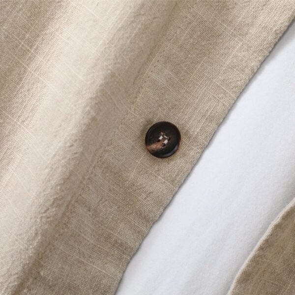 Men's New Khaki Button Down Shirt - Image 9