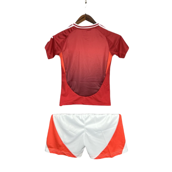 24-25 Manchester United Home Kids Jersey+Shorts - Image 2