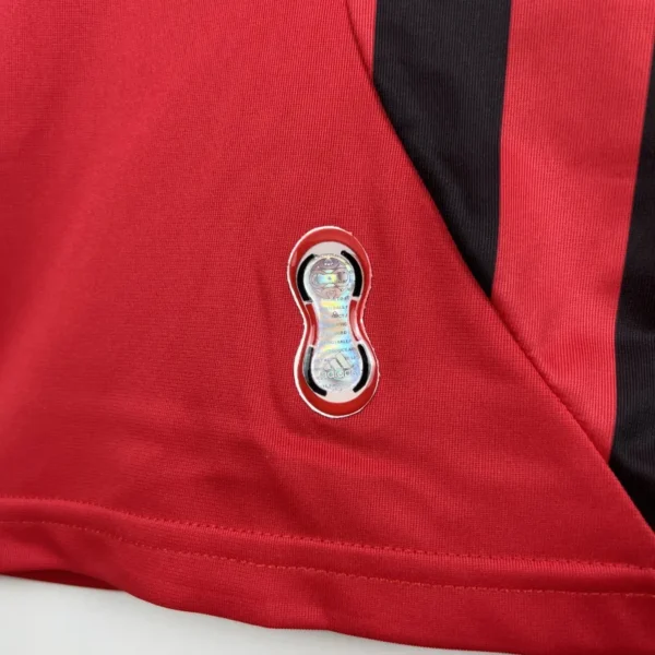 2007/08 AC Milan Retro Jersey Home - Image 7