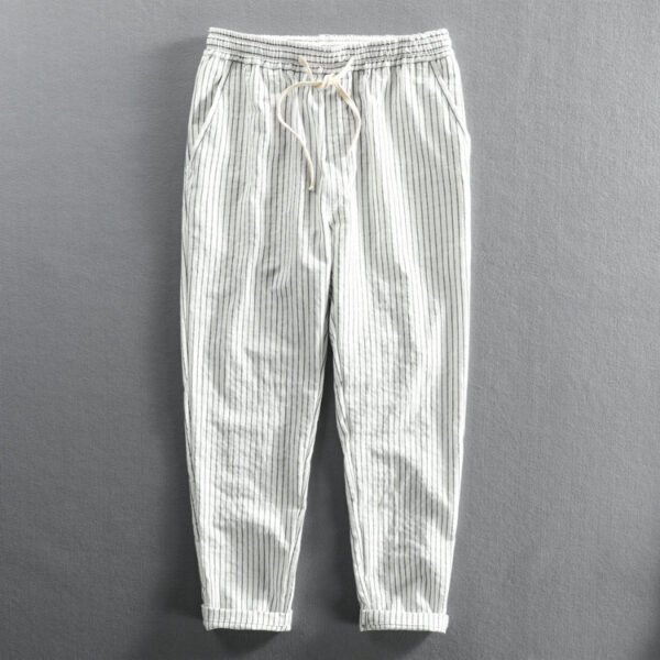 Men's Classic Trousers Navy - Image 4