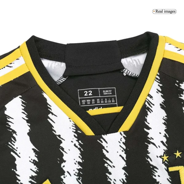 2023-24  Kids Juventus Home Jersey Kit - Image 9