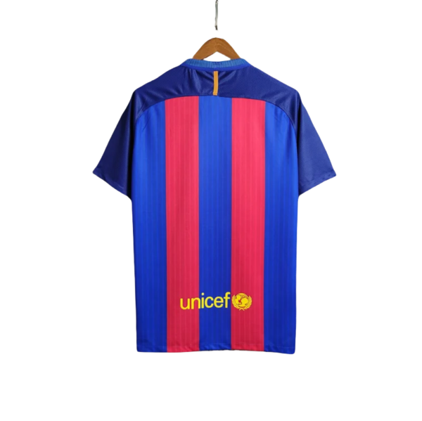 2016-17 Barcelona Home Retro Jersey - Image 2