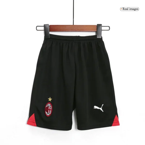 23-24 Kids AC Milan Jersey Home Kit - Image 9