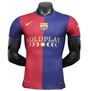 Barcelona x COLDPLAY Home Jersey Player Version 2024/25