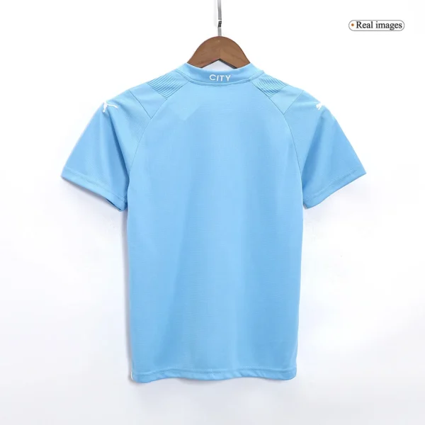 Kids Manchester City Home Jersey Kit 2023/24 - Image 4