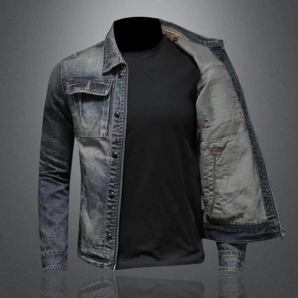 Lucas | Retro Denim Jacket - Image 2