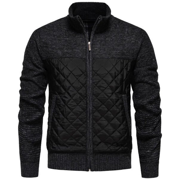 John | Meridian Quilted Knit Jacket - Image 5