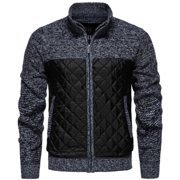 John | Meridian Quilted Knit Jacket - Image 4