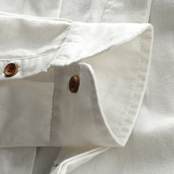 Men's Premium Dark Denim Button Down Shirts - Image 5