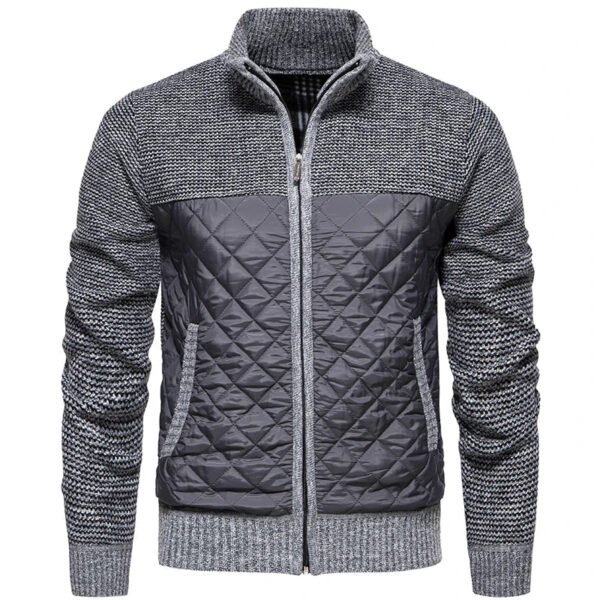 John | Meridian Quilted Knit Jacket - Image 3