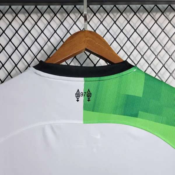 23-24 Liverpool Away white green black Soccer Jersey - Image 9