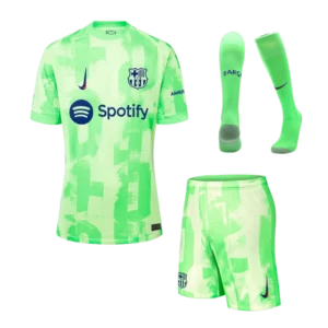 Barcelona Third Away Custom Full Soccer Kit 2024-25