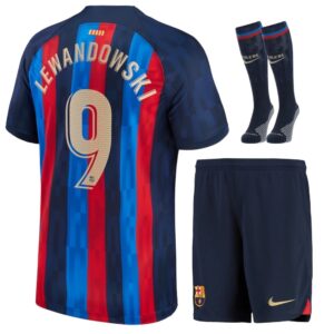 FC BARCELONA HOME JERSEY 22-23 LEWANDOWSKI