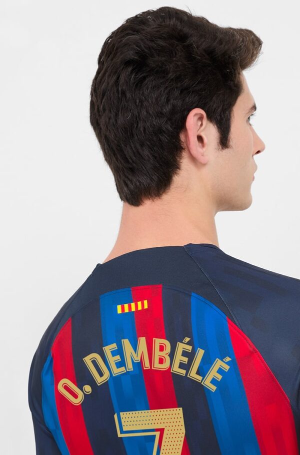 FC BARCELONA HOME JERSEY 2022-23 DEMBELE - Image 5