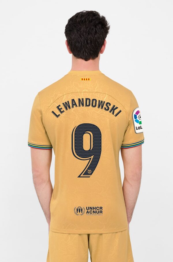 LEWANDOWSKI FC BARCELONA AWAY JERSEY 2022 2023