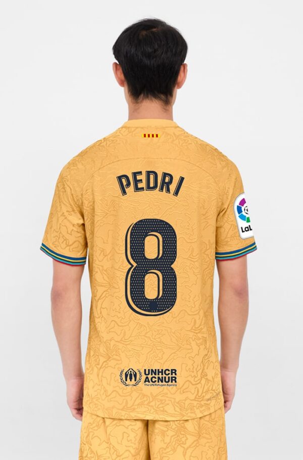FC BARCELONA AWAY JERSEY PEDRI 2022 2023
