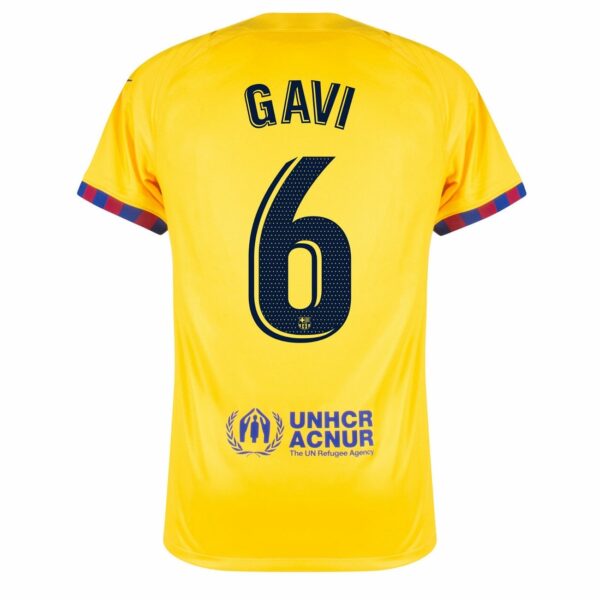 FC BARCELONA FOURTH GAVI JERSEY 2022 2023 - Image 2