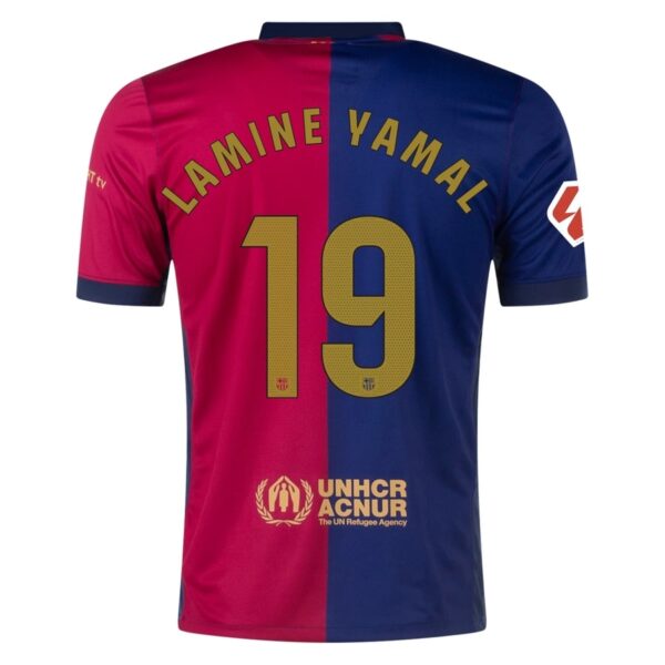 Barca Shirt 2024 2025 Home Lamine Yamal - Image 2