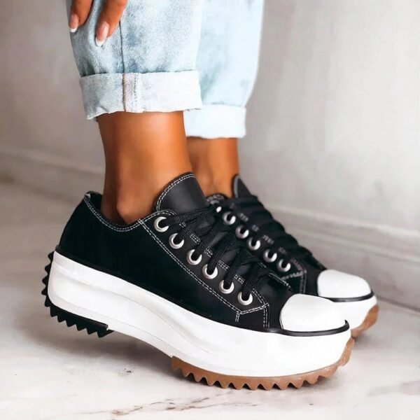 Audrey – Supportive Orthopaedic Sneakers with Thick Cushioning Sole - Image 3