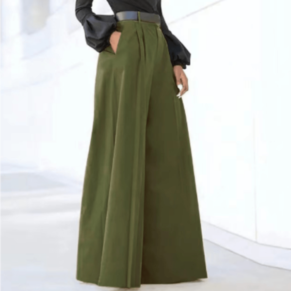 Clara – Elegant Wide Leg Trousers for Women