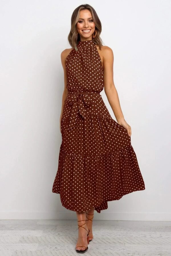 Clara – Polka-Dot Casual Summer Dress - Image 4
