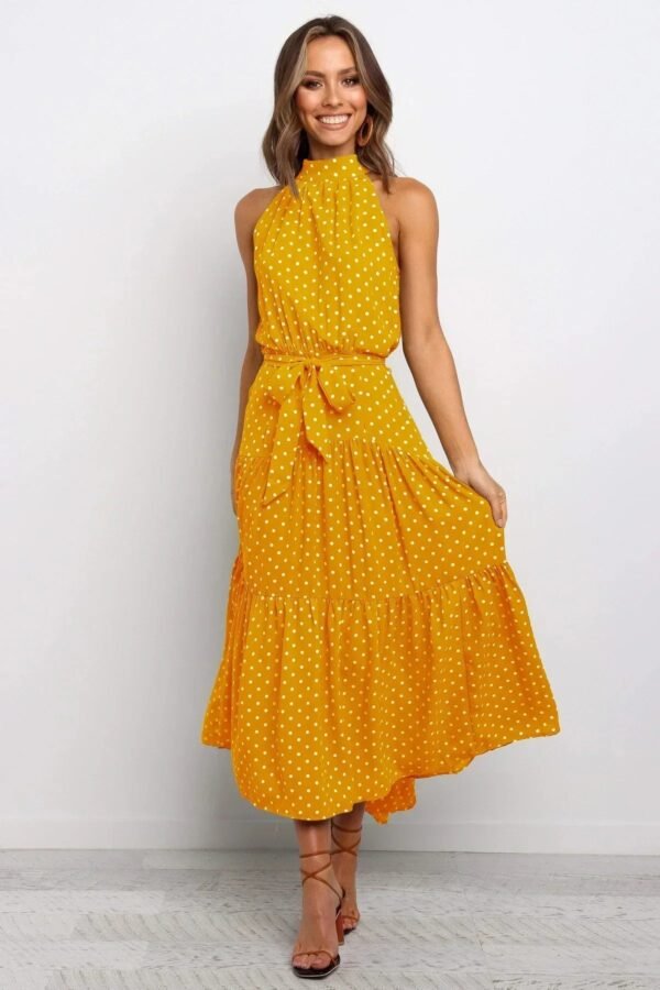 Clara – Polka-Dot Casual Summer Dress