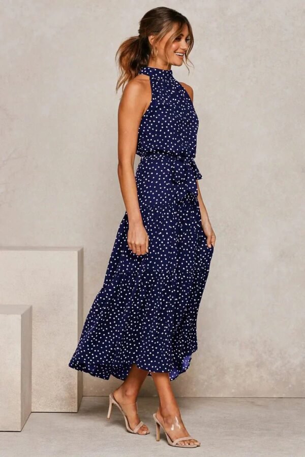 Clara – Polka-Dot Casual Summer Dress - Image 40