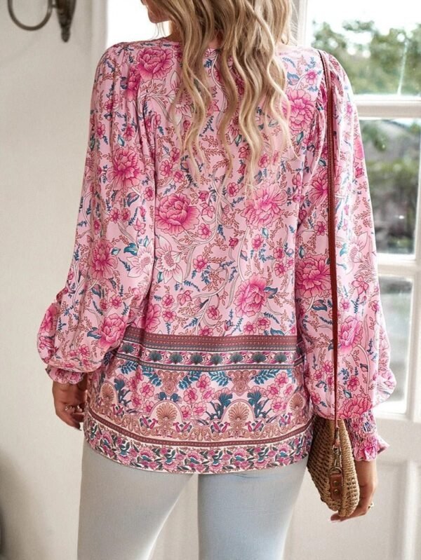 Dilara – Stylish Summer Floral Top - Image 6