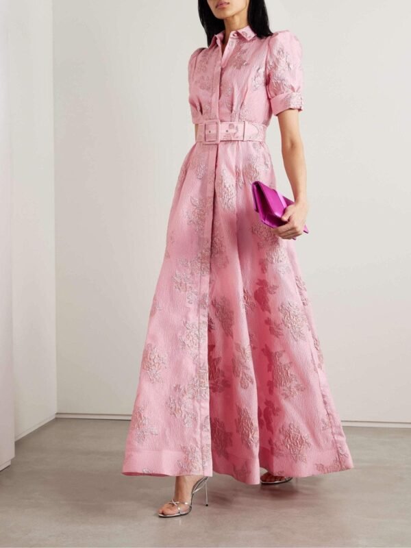 Gisela – Elegant Vintage Maxi Dress - Image 5