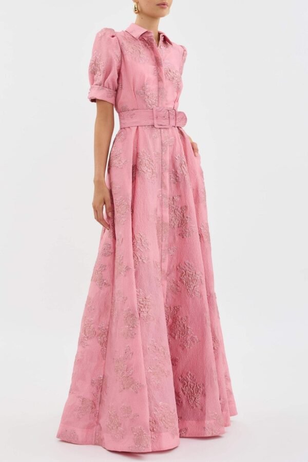 Gisela – Elegant Vintage Maxi Dress - Image 3
