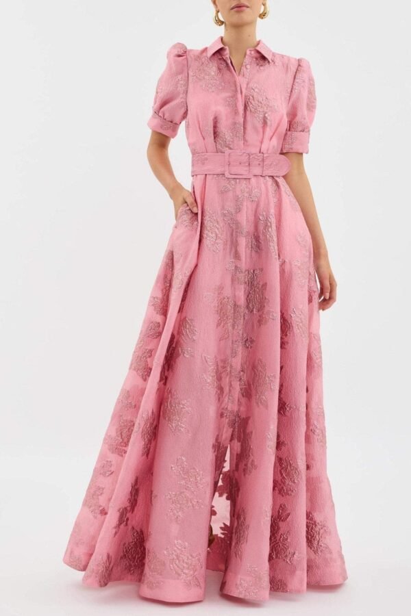 Gisela – Elegant Vintage Maxi Dress