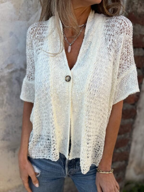 Jasmina – Stylish Textured Top - Image 3