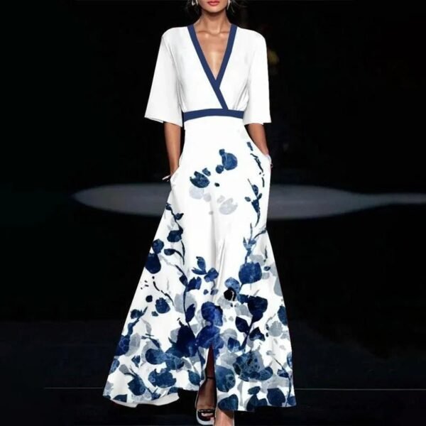 Jasmine - Maxi Dress with Floral Pattern
