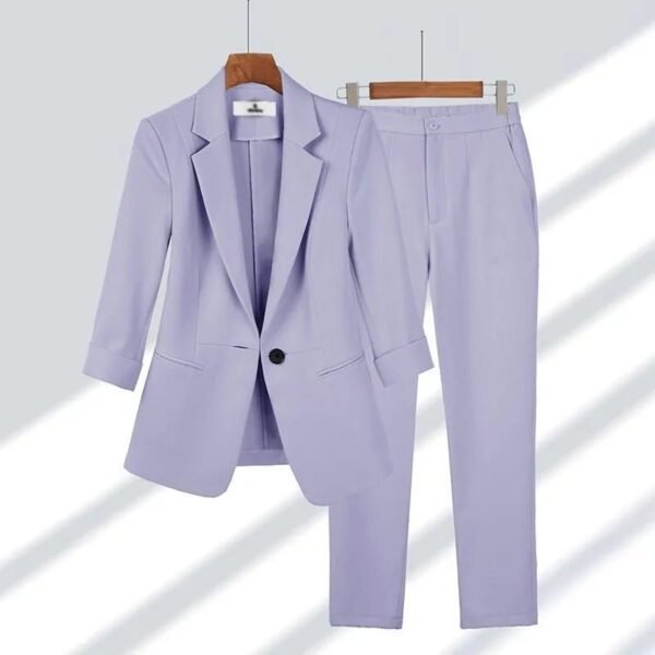 Lenia – Stylish Ladies Two-Piece Set - Image 3