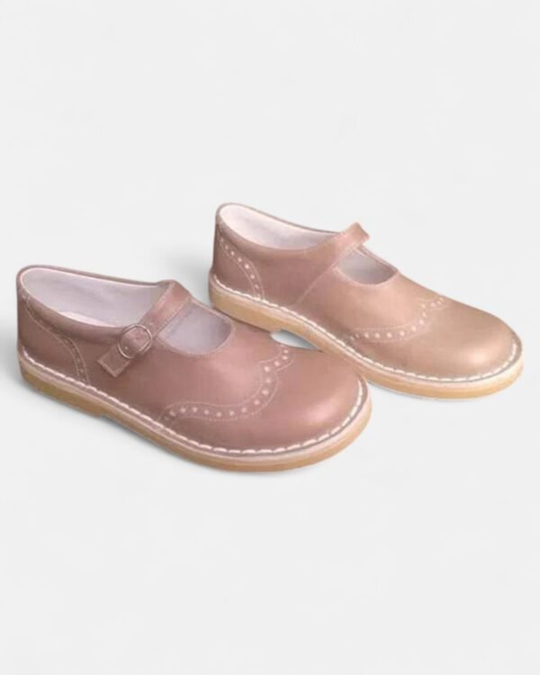 Luisa - Leather Orthopaedic Flats – Adjustable Strap, Supportive Design - Image 7
