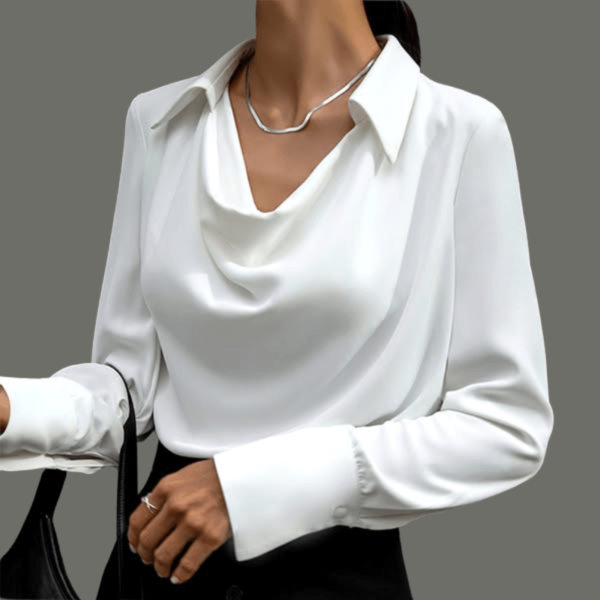 Nora – Classic Shirt with Elegant Cut - Image 3