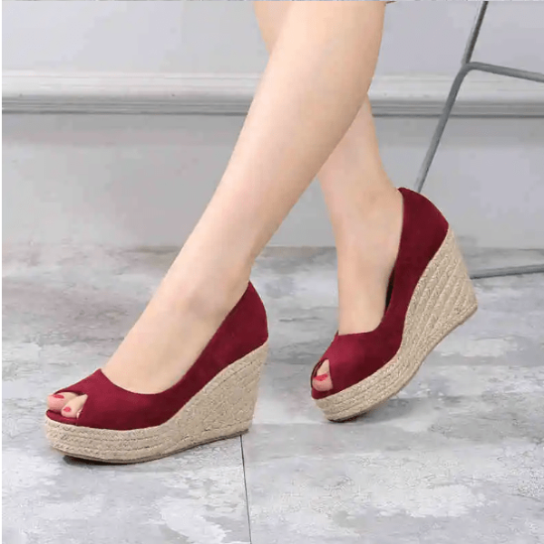 Odilia - Suede Wedge Espadrilles | Elegant Summer Sandals - Image 8