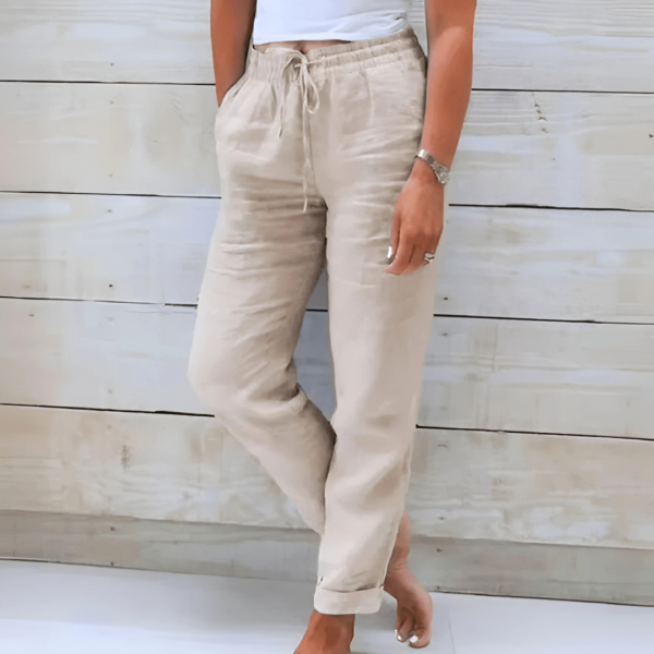 Viona – Elegant Stretch Trousers - Image 2