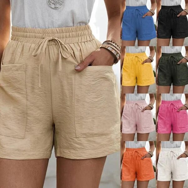 Yuna – Stylish Casual Shorts with Practical Pockets - Image 2